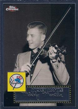 2007 Topps Chrome - Mickey Mantle Story #MMS12 Mickey Mantle Front