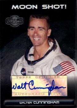 2007 Topps Co-Signers - Moon Shots Autographs #MS-WC Walt Cunningham Front