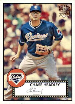2007 Topps Rookie 1952 Edition - Black Back #27 Chase Headley Front
