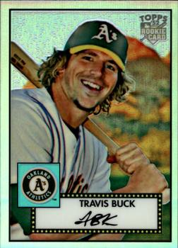 2007 Topps Rookie 1952 Edition - Chrome Refractors #TCRC11 Travis Buck Front