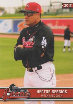 2012 Choice Great Lakes Loons #33 Hector Berrios Front