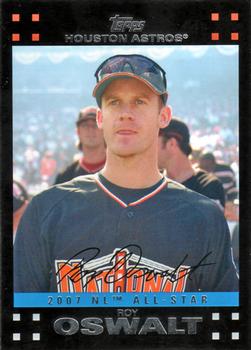 2007 Topps Updates & Highlights - Red Back #UH248 Roy Oswalt Front