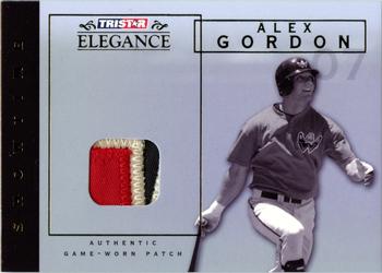 2007 TriStar Elegance - Showtime Game Used Patch #ST-AG Alex Gordon Front