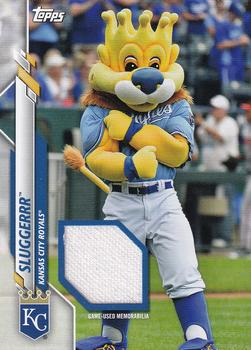2020 Topps Opening Day - Mascot Relics #MR-S Sluggerrr Front
