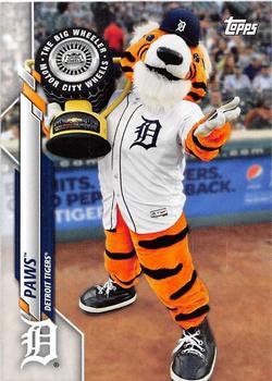 2020 Topps Opening Day - Mascots #M-6 Paws Front