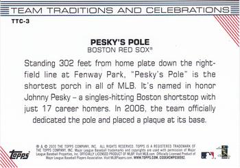 2020 Topps Opening Day - Team Traditions and Celebrations #TTC-3 Pesky's Pole Back