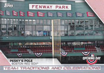 2020 Topps Opening Day - Team Traditions and Celebrations #TTC-3 Pesky's Pole Front