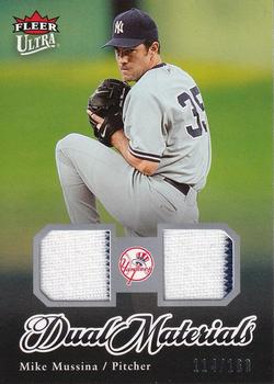 2007 Ultra - Dual Materials #DM-MI Mike Mussina Front