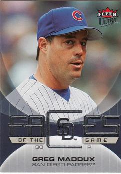2007 Ultra - Faces of the Game #GF-GM Greg Maddux Front