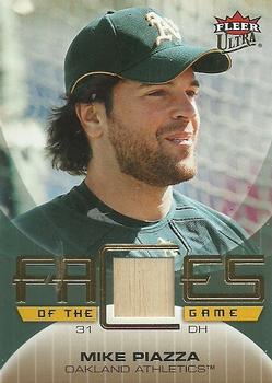 2007 Ultra - Faces of the Game Materials #GF-MP Mike Piazza Front