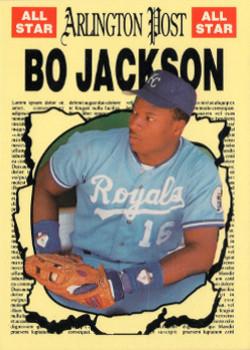 1990 Arlington Post (unlicensed) #NNO Bo Jackson Front