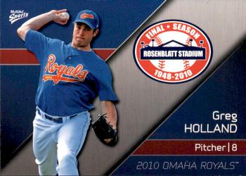 2010 MultiAd Omaha Royals #12 Greg Holland Front