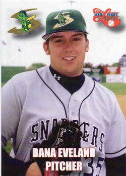 2004 Rockwell Collins Midwest League All-Stars #5 Dana Eveland Front