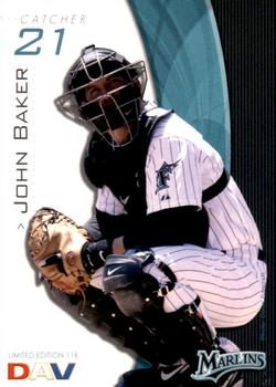 2009 DAV Major League #118 John Baker Front