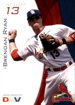 2009 DAV Major League #93 Brendan Ryan Front