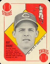 1951 Topps Red Backs #23 Ray Boone Front