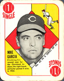 1951 Topps Red Backs #40 Mike Garcia Front