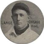1913 Colgan's Chips Tin Tops (E270-2) #NNO Frank Lange Front