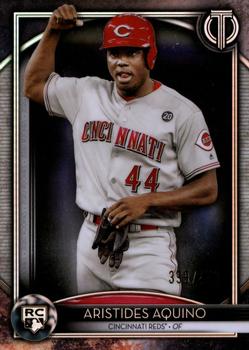 2020 Topps Tribute - 2020 Rookies #20R-AA Aristides Aquino Front
