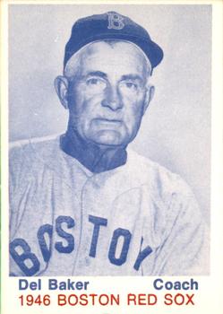 1975 TCMA 1946 Boston Red Sox (Blue Names) #NNO Del Baker Front