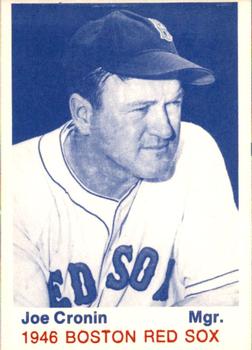 1975 TCMA 1946 Boston Red Sox (Blue Names) #NNO Joe Cronin Front