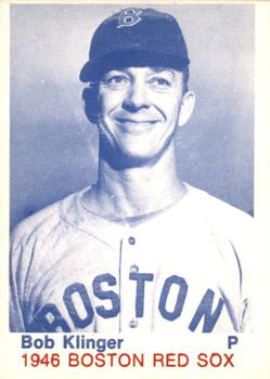 1975 TCMA 1946 Boston Red Sox (Blue Names) #NNO Bob Klinger Front