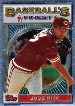 1993 Finest #24 Jose Rijo Front
