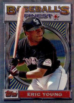 1993 Finest #48 Eric Young Front
