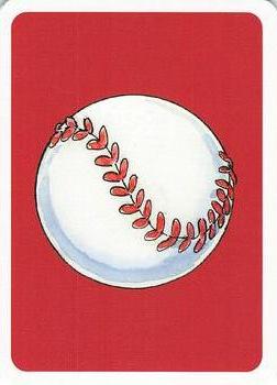 2006 Hero Decks Cincinnati Reds Baseball Heroes Playing Cards #NNO Marty Brennaman Back