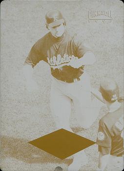 1997 New Pinnacle - 1997 Pinnacle Press Plates Preview Front Black #52 Mark McGwire Front