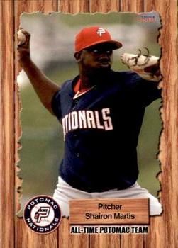 2010 Choice Potomac Nationals All-Time Team #21 Shairon Martis Front