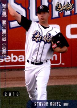 2010 Grandstand Rancho Cucamonga Quakes #NNO Steven Geltz Front