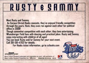 2010 Grandstand Corpus Christi Hooks #NNO Rusty / Sammy Back