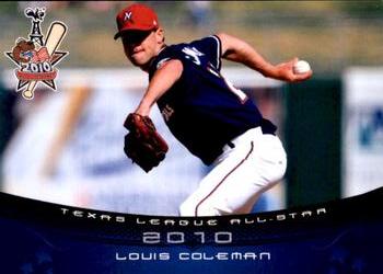 2010 Grandstand Texas League All-Stars North Division #NNO Louis Coleman Front