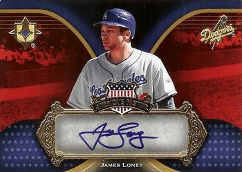 2007 Upper Deck Ultimate Collection - America's Pastime Signatures #AP-JL James Loney Front