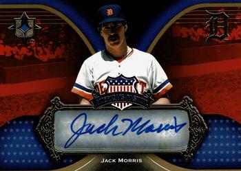 2007 Upper Deck Ultimate Collection - America's Pastime Signatures #AP-JM Jack Morris Front