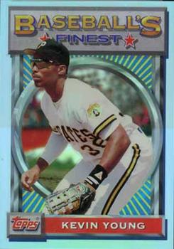 1993 Finest - Refractors #34 Kevin Young Front