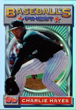 1993 Finest - Refractors #60 Charlie Hayes Front