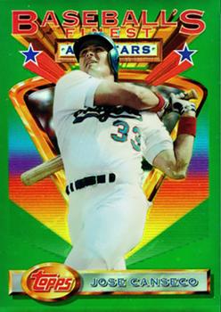 1993 Finest - Refractors #99 Jose Canseco Front