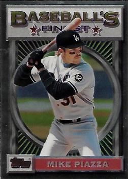 1993 Finest - Refractors #199 Mike Piazza Front