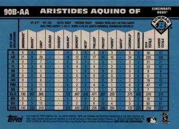 2020 Bowman - 1990 Bowman #90B-AA Aristides Aquino Back