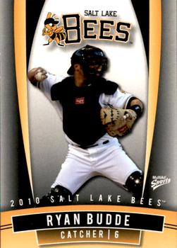 2010 MultiAd Salt Lake Bees #15 Ryan Budde Front