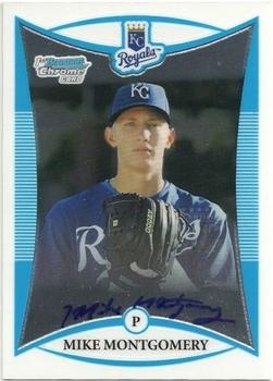 2008 Bowman Draft Picks & Prospects - Chrome Prospects #BDPP122 Mike Montgomery Front