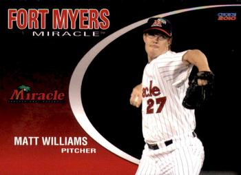 2010 Choice Fort Myers Miracle #07 Matt Williams Front