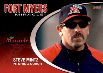 2010 Choice Fort Myers Miracle #26 Steve Mintz Front