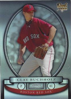 2008 Bowman Sterling - Refractors #BS-CDB Clay Buchholz Front
