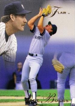 1993 Flair #245 Wade Boggs Front
