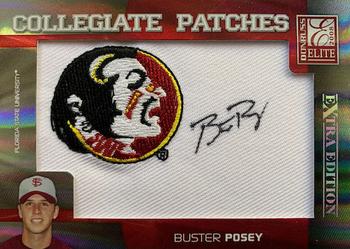 2008 Donruss Elite Extra Edition - Collegiate Patches Autographs #CP-3 Buster Posey Front
