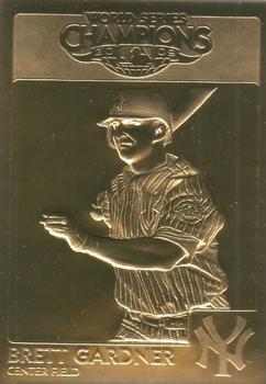 2009 Danbury Mint New York Yankees World Series Champions #NNO Brett Gardner Front