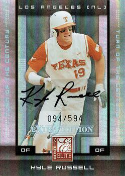 2008 Donruss Elite Extra Edition - Signature Turn of the Century #65 Kyle Russell Front